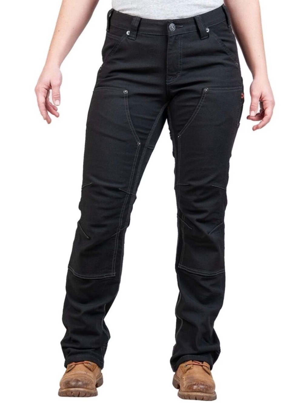 Dovetail Workwear Britt Utility Pant Black 6